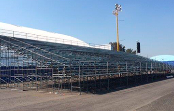 RENTA DE GRADAS PARA CARRERAS