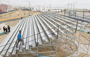 RENTA DE GRADAS PARA CARRERAS