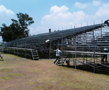 RENTA DE GRADAS PARA EVENTOS MASIVOS